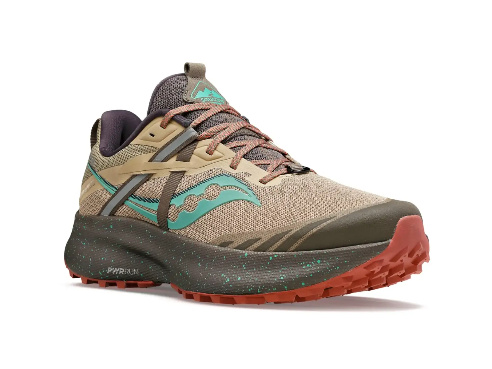 Saucony Ride 15 TR Damen Laufschuhe Wüste/ Sprig