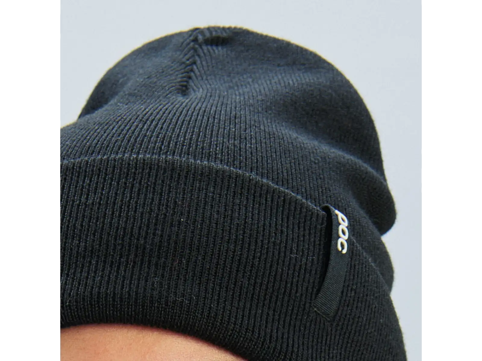 POC Beanie Flat Mütze Uran-Schwarz