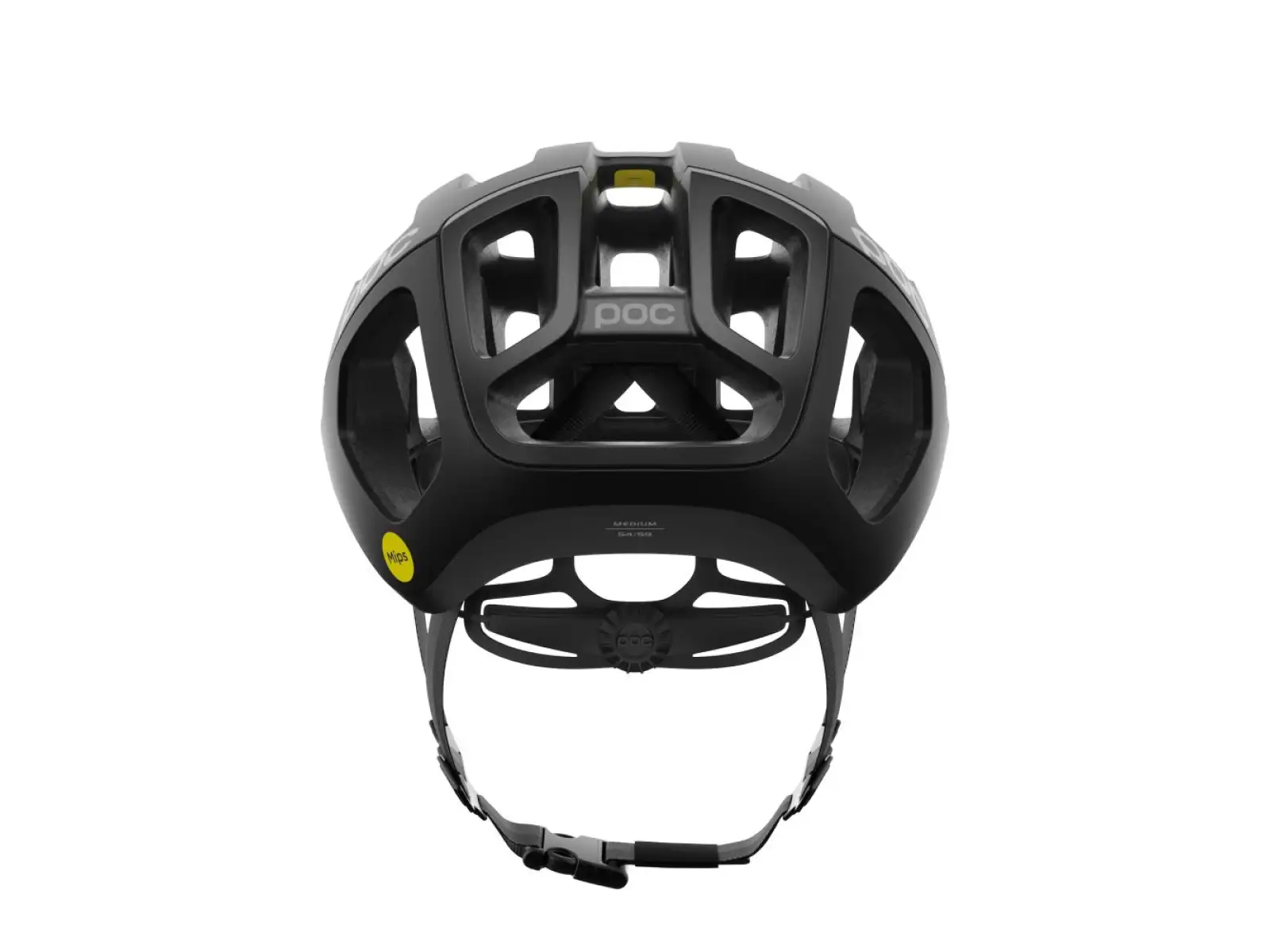 POC Ventral Air MIPS Helm Uranium Black Matt