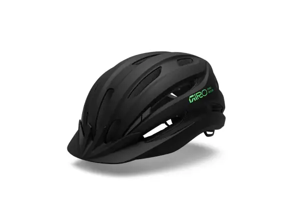 Giro Register II Youth Kinderhelm Mat Black/Vivid Green