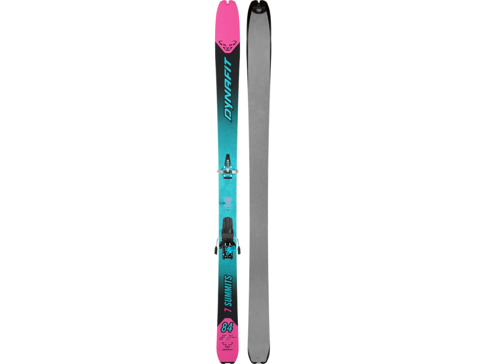 Dynafit Seven Summits Plus Damen Skitouren Set Flamingo/Reef Gr. 174 cm