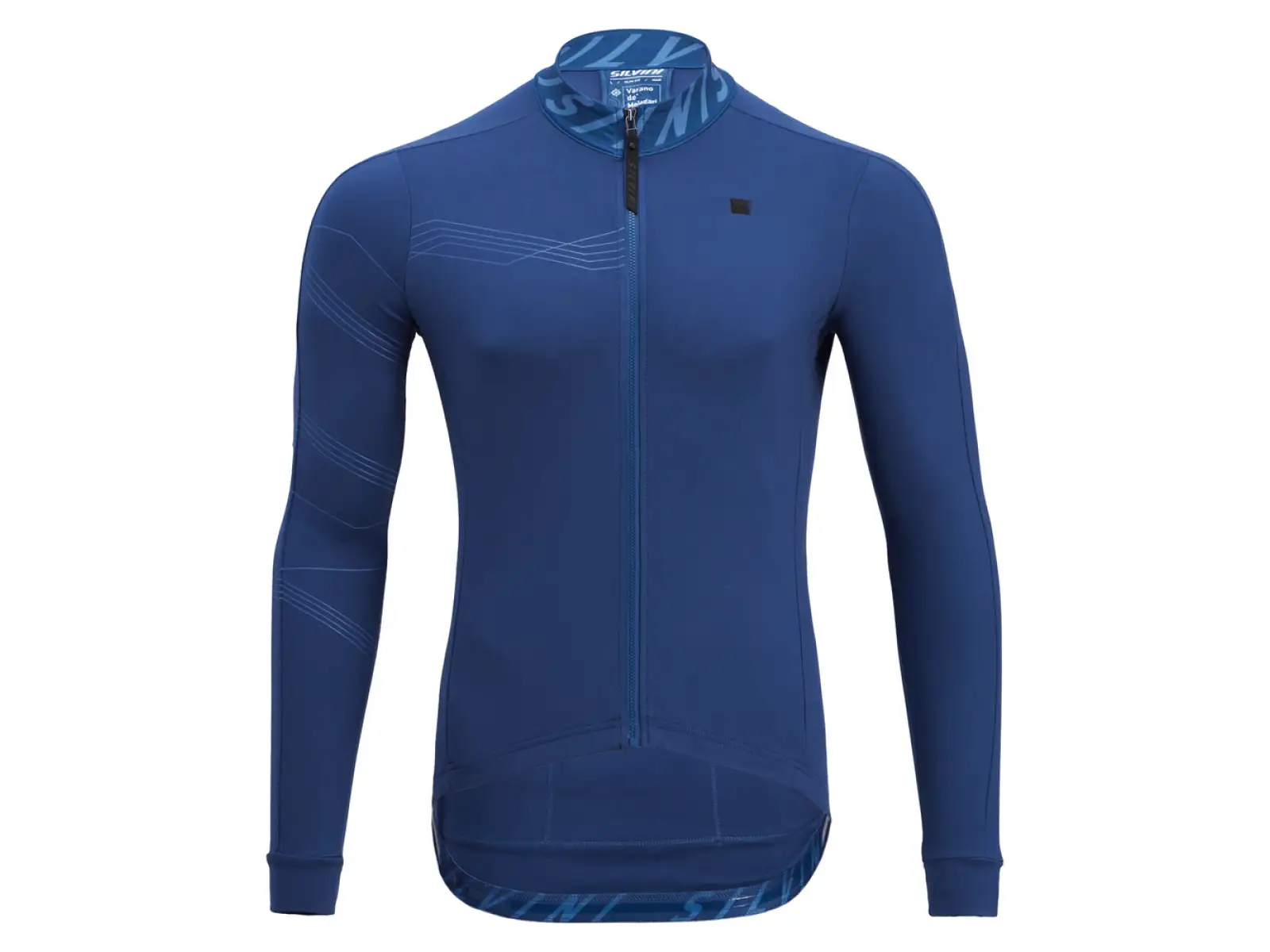 Silvini Varano Herrentrikot Langarm Navy/Blau