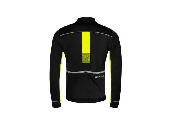 Force Frost Kid Kinderjacke schwarz / fluoreszierend gelb