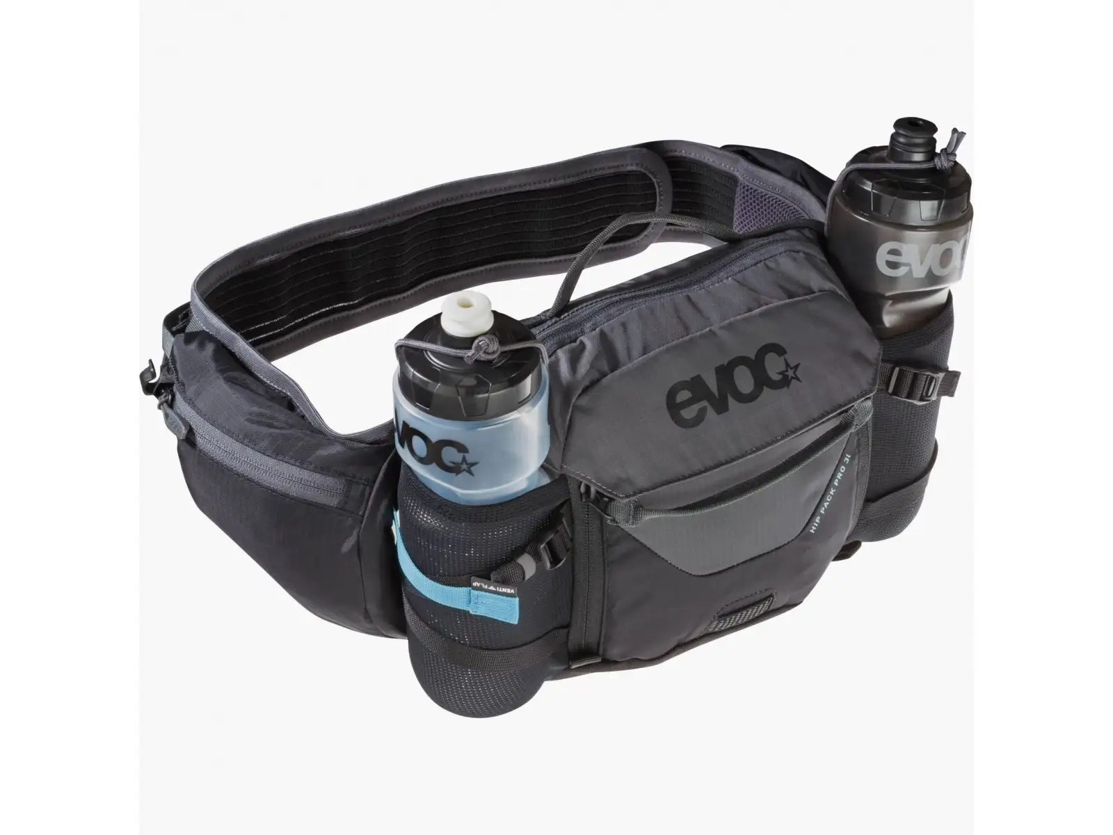 Evoc Hip Pack Pro 3 l Tasche + Trinkblase 1,5 l schwarz/kohlegrau