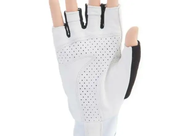 Crussis Handschuhe schwarz/weiß