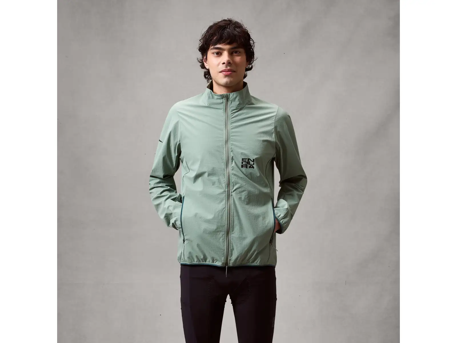 Endura Alltrack Ride Packable Herrenjacke Sage green