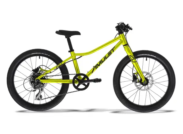 AMULET 20 Youngster disc Kinderfahrrad yellow pearl/black