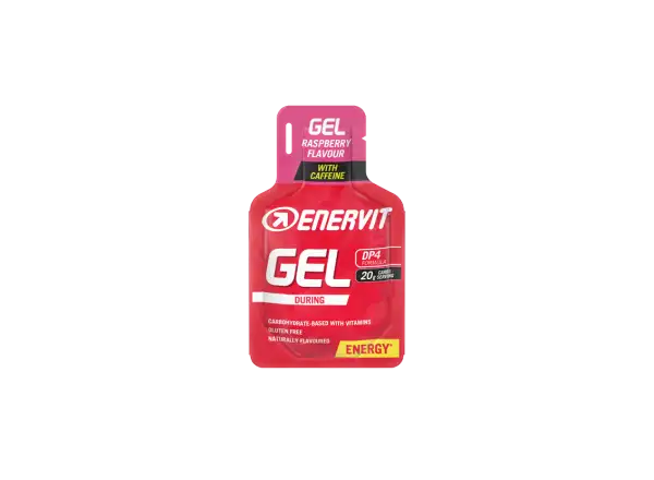 Enervit Gel mit Koffein 25 ml Himbeere