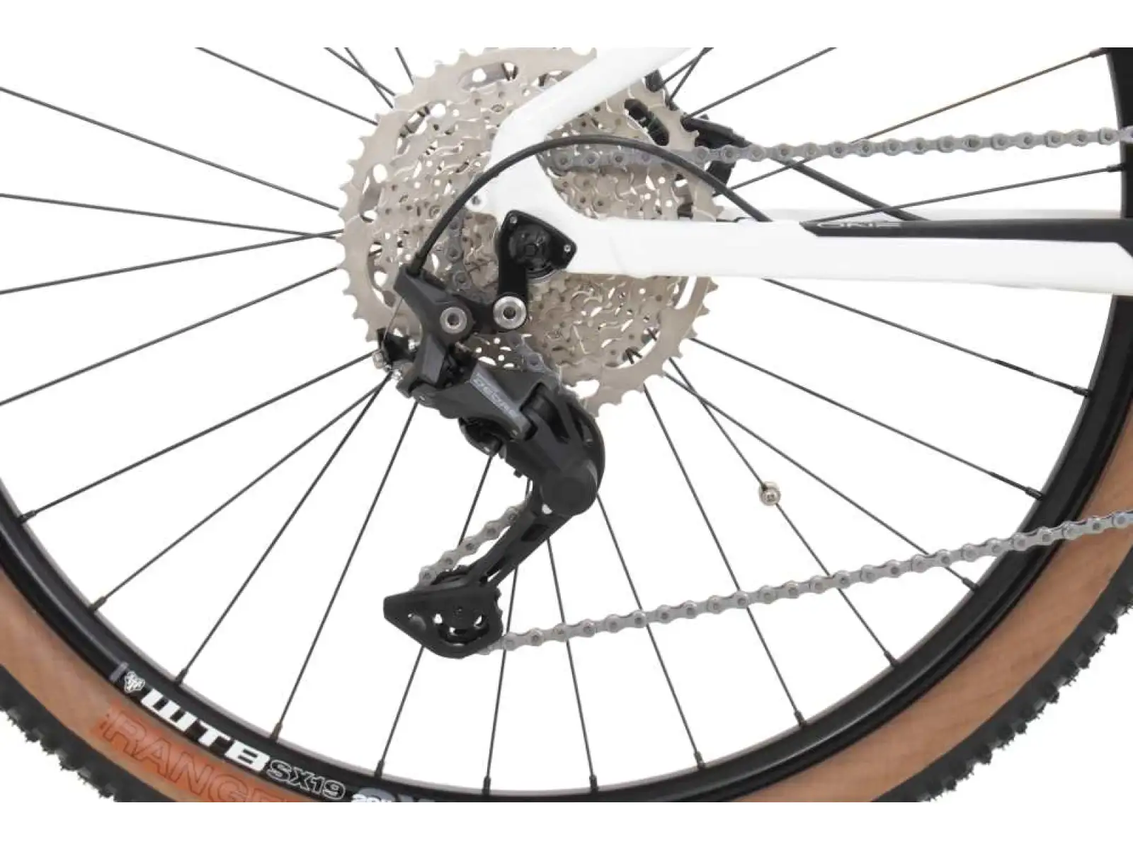 Rock Machine Torrent E90-29 Mountain E-Bike Gloss Weiß/Schwarz/Silber