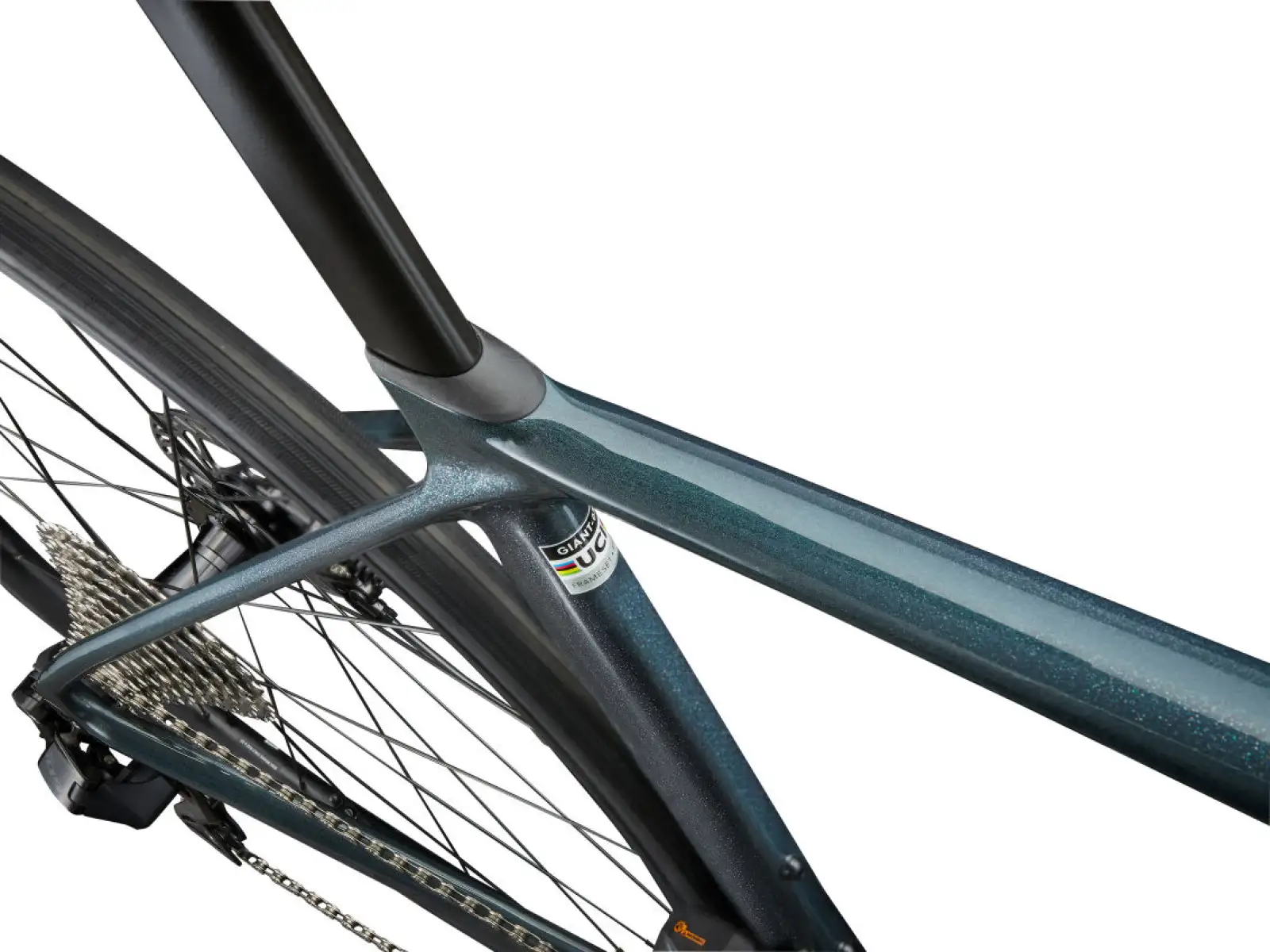 Giant TCR Advanced 1 PC Rennrad Asphalt Green