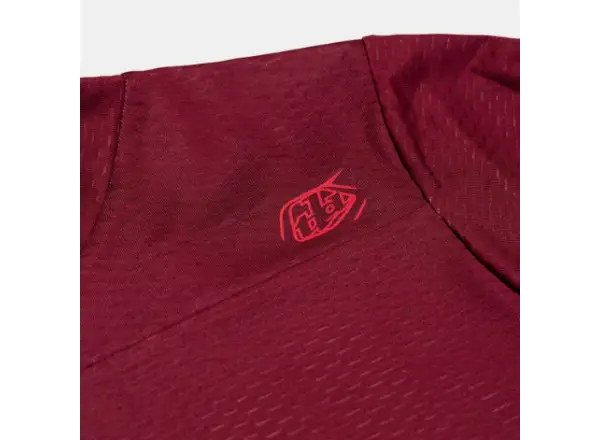 Troy Lee Designs Skyline Air Mono Herren Trikot Kurzarm Oxblood