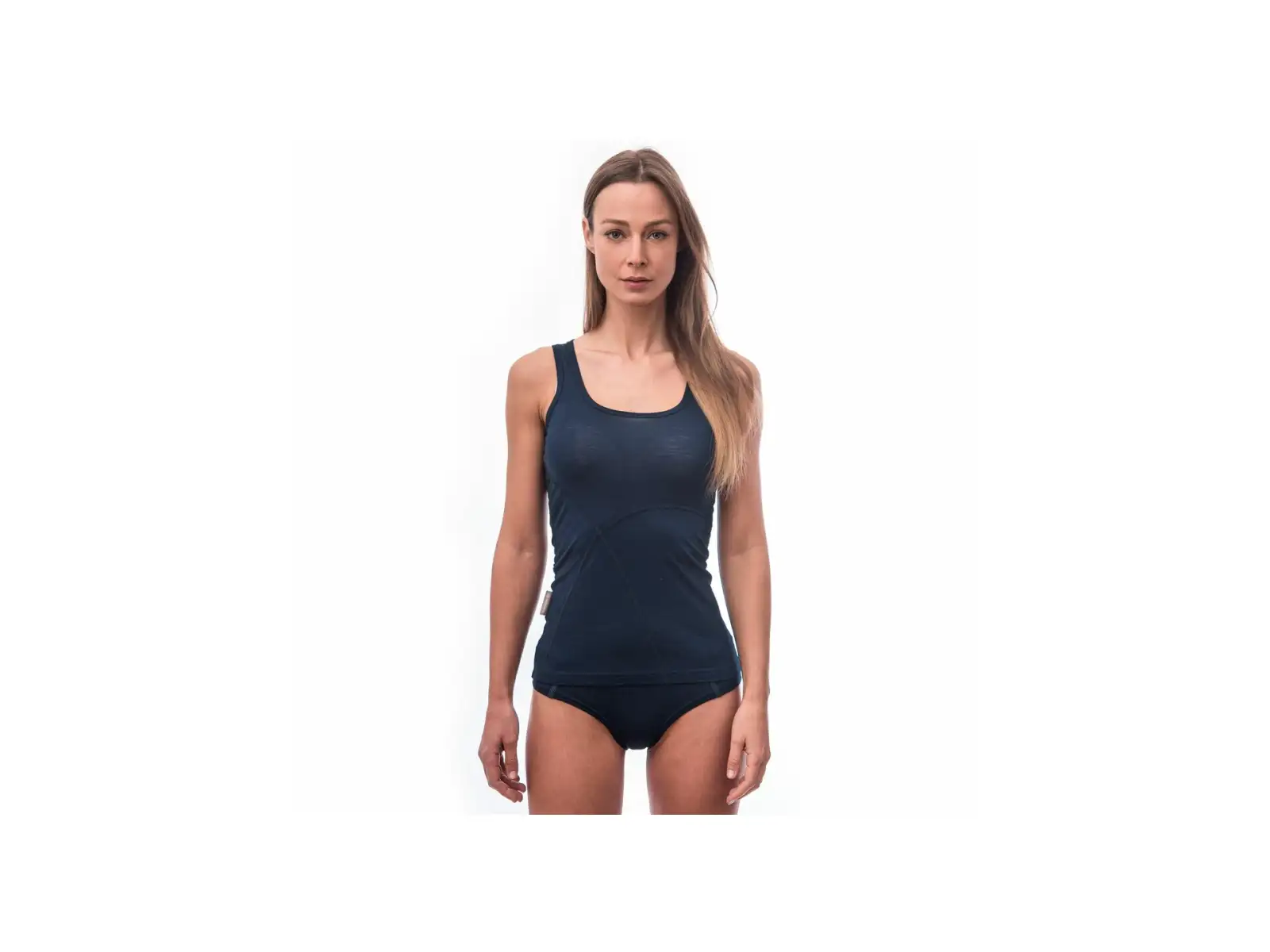 Sensor Merino Active Damen Tanktop Deep Blue