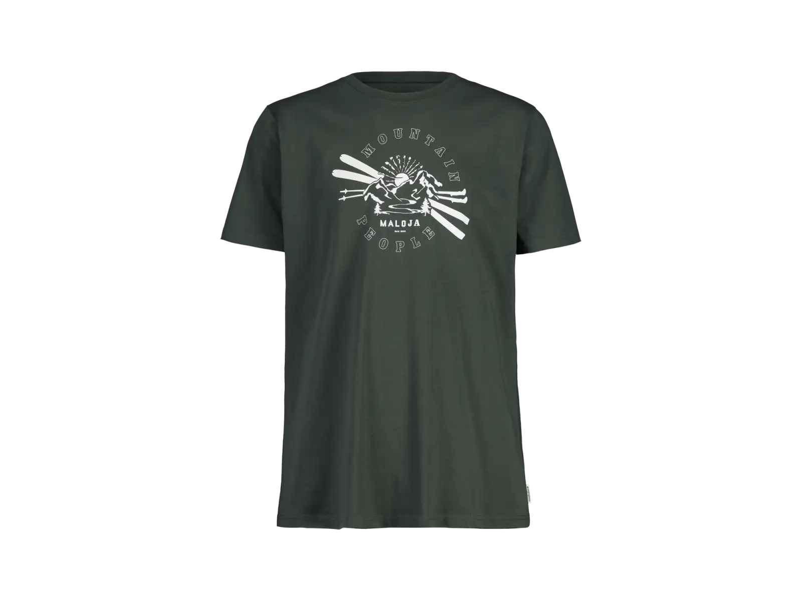 Maloja PatteriolM. Herren T-Shirt Kurzarm deep forest