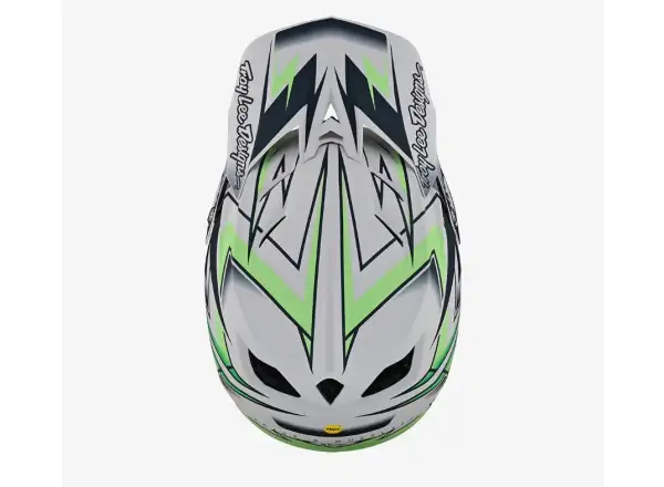Troy Lee Designs D4 Composite Mips Volt Helm Weiß