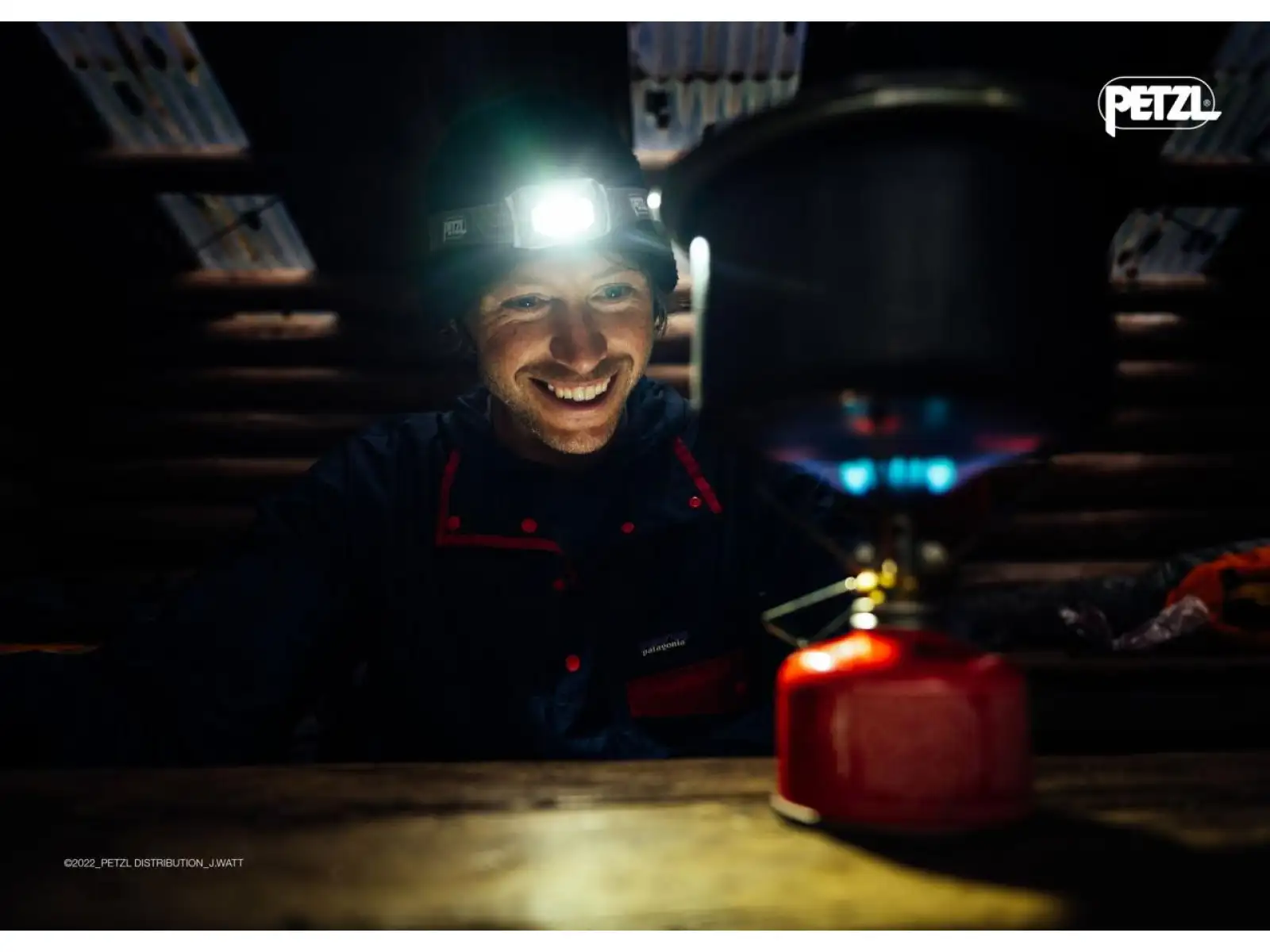 Petzl Tikkina Stirnlampe Grau.