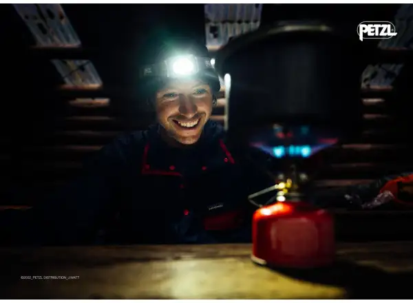 Petzl Tikkina Stirnlampe Grau.