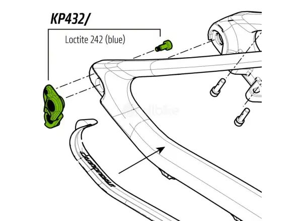 Cannondale KP432 Ferse für Scalpel-Si 2017