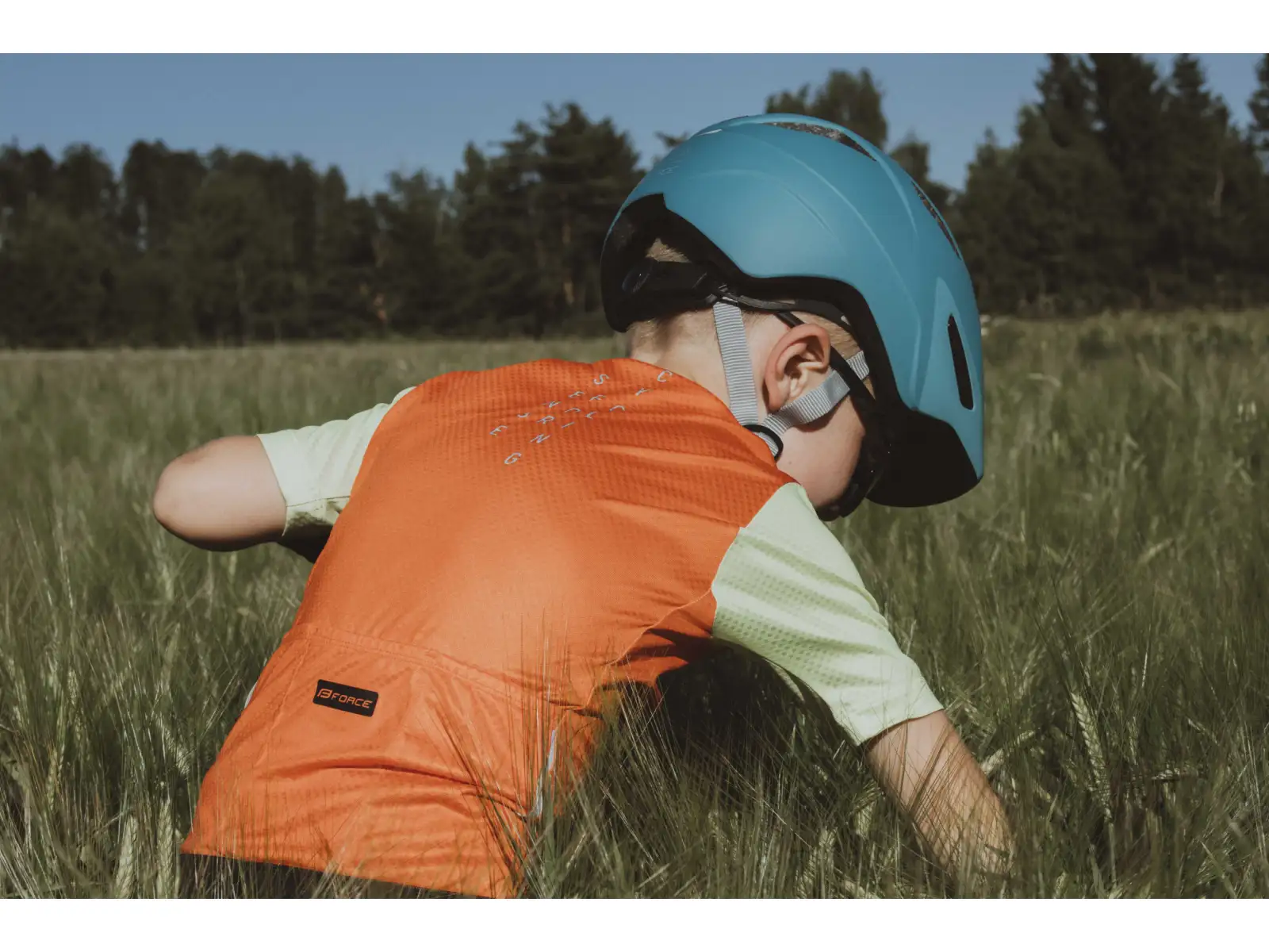 Force Limit Kid Mountainbike Kindertrikot - Orange