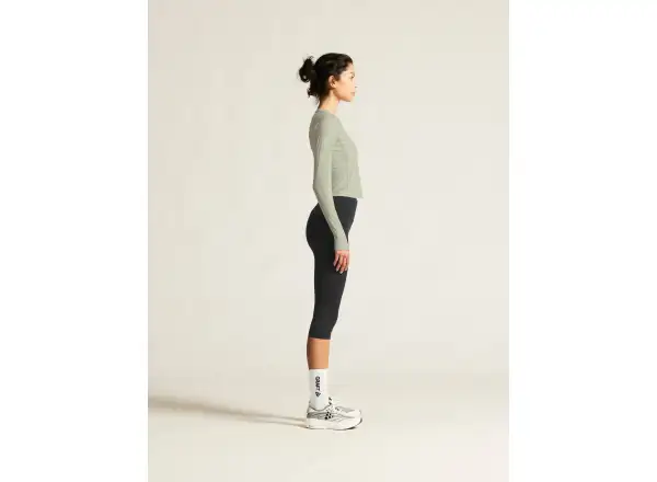 Craft Hypervent Tight Damen Langarmshirt grau