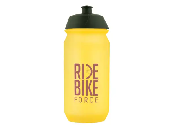 Force Ride Bike Fahrradflasche 500 ml gelb/bronze