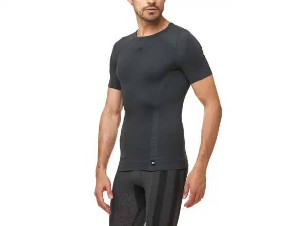 SIXS TS1 V2 Funktionsshirt Kurzarm grau/schwarz