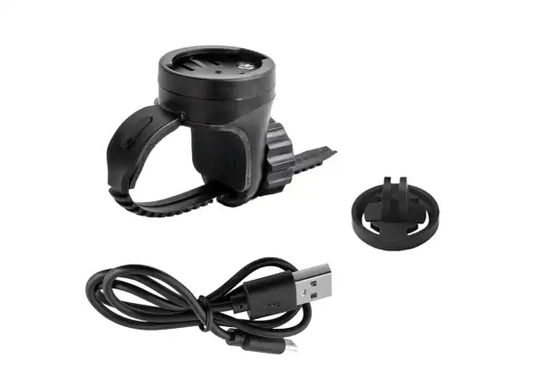 Force Glint 2500 LM USB Frontleuchte mit Powerbank schwarz