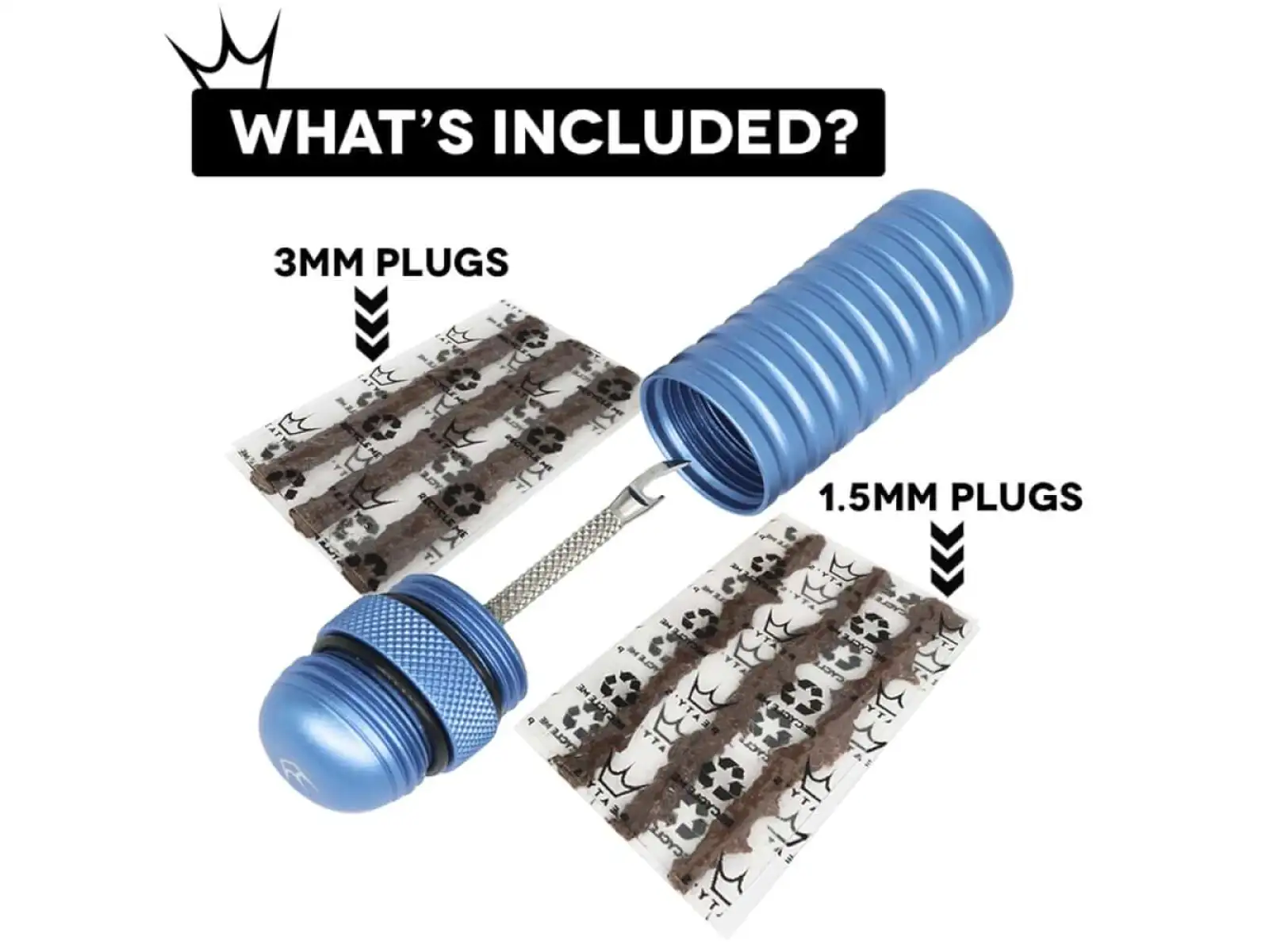 Peatys Holeshot Reparaturset für Tubeless-Reifen Bourbon.