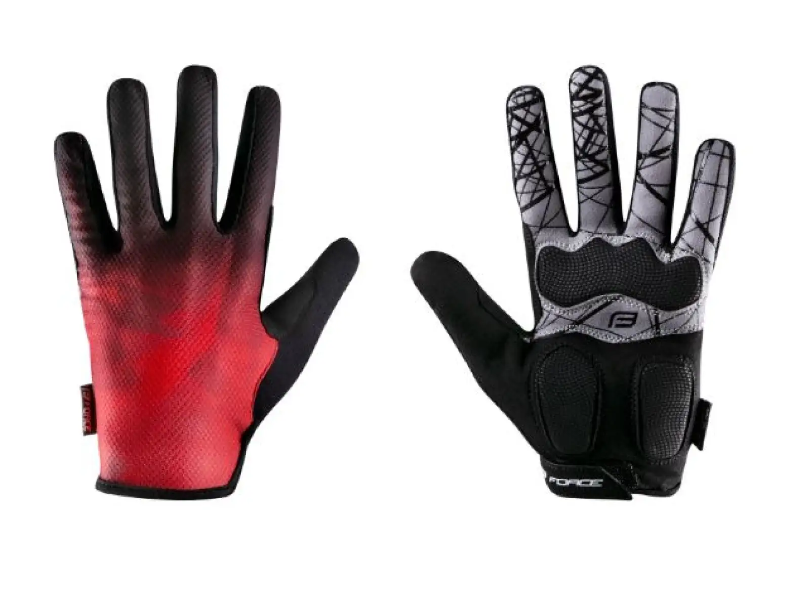 Force Core Unisex MTB Handschuhe rot