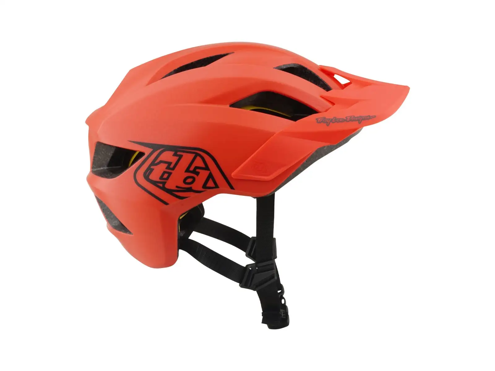 Troy Lee Designs Flowline Mips Kinderhelm Point Coral/Charcoal