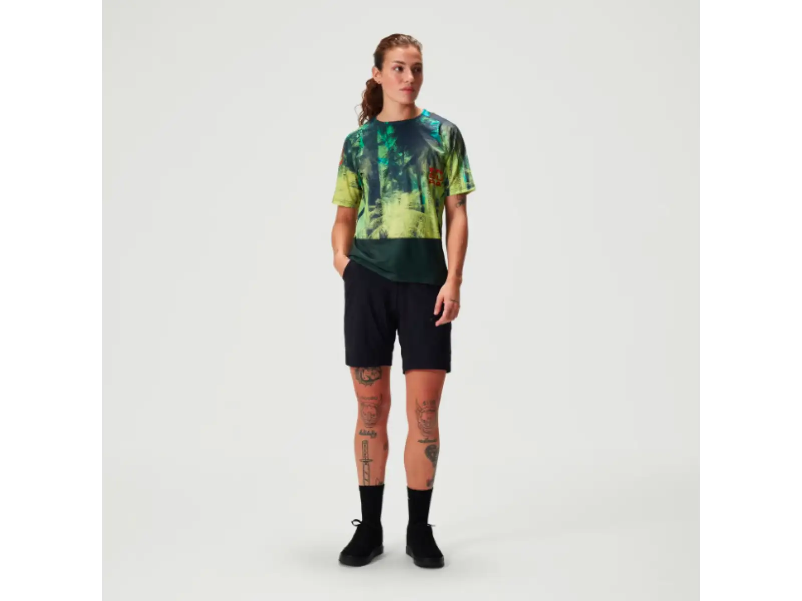 Endura Tropical Tee Print LTD Damen T-Shirt kurzarm Ghillie Green