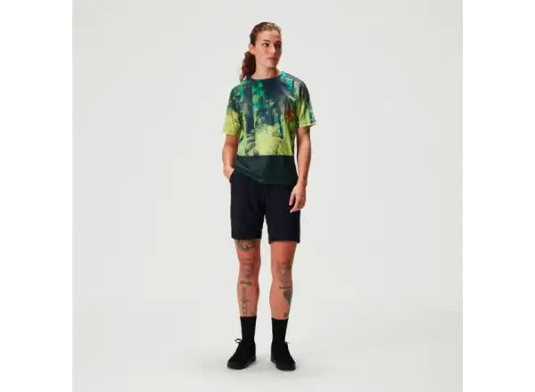 Endura Tropical Tee Print LTD Damen T-Shirt kurzarm Ghillie Green
