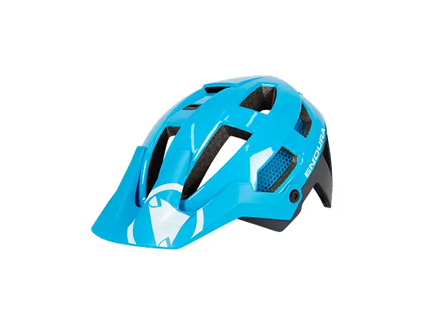 Endura SingleTrack Helm Blau Elektrisch