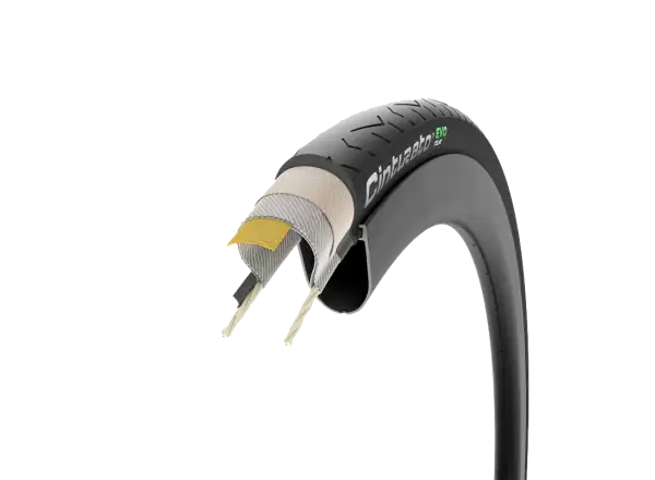 Pirelli Cinturato EVO TLR Straßen-/Gravel-Reifen Kevlar Schwarz