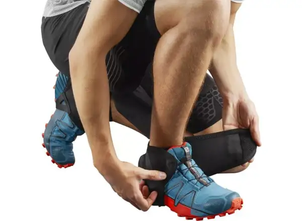 Salomon Trail Gaiters Low niedrige Schuhgamaschen Black