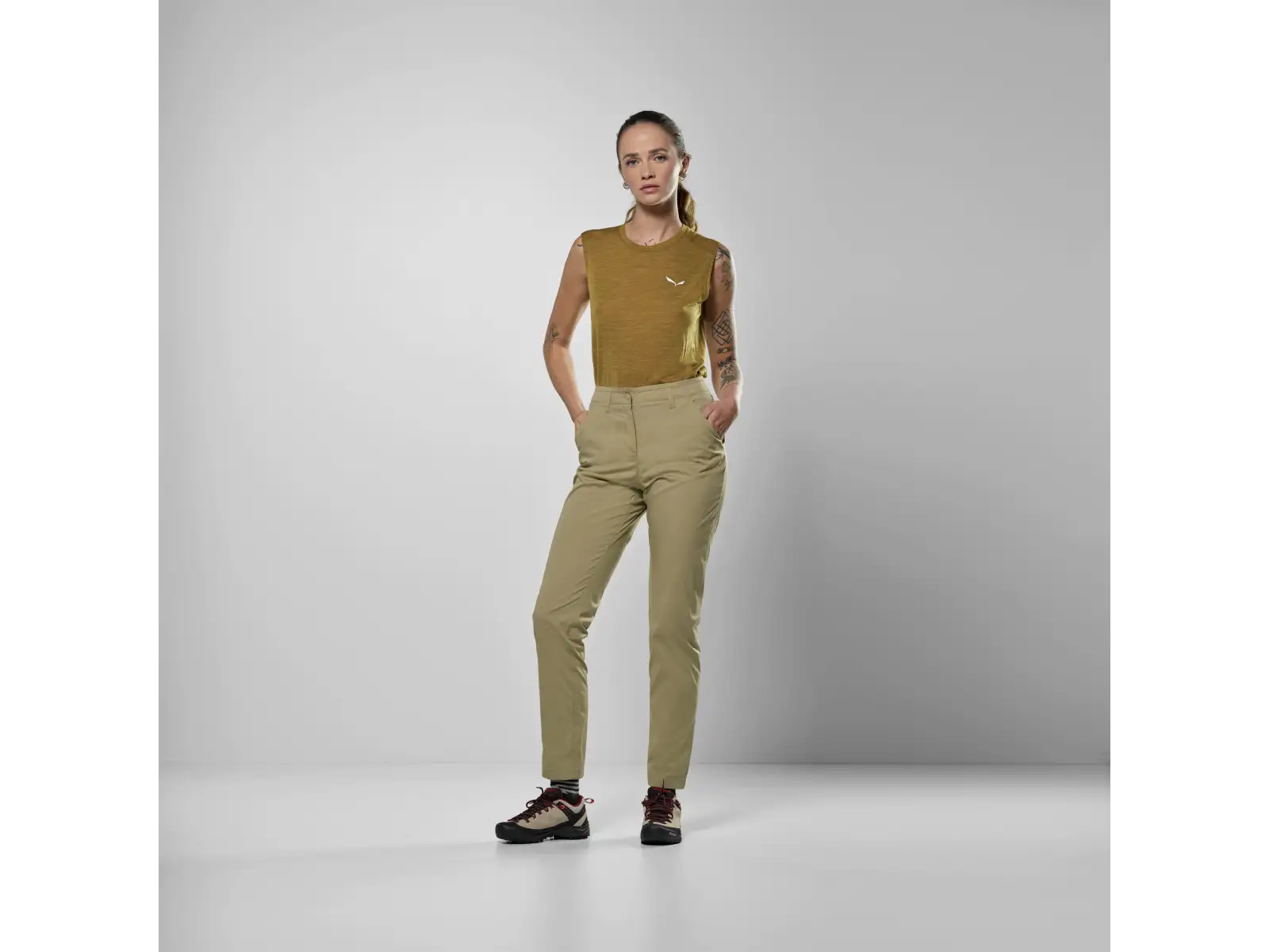 Salewa Fanes Light Damenhose Quicksand