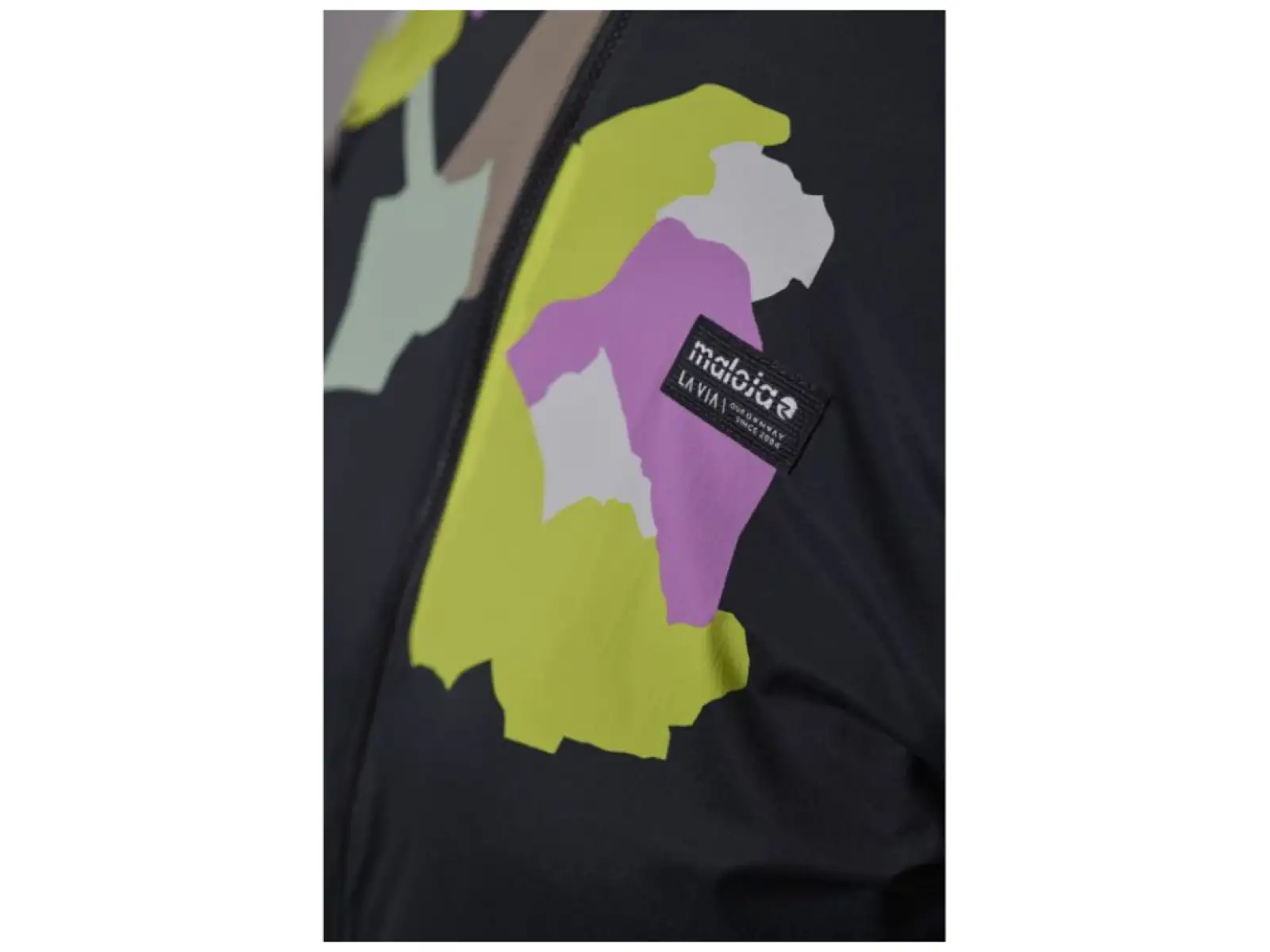 Maloja FjelletM. Printed Damenjacke Deep Black Fieldflower