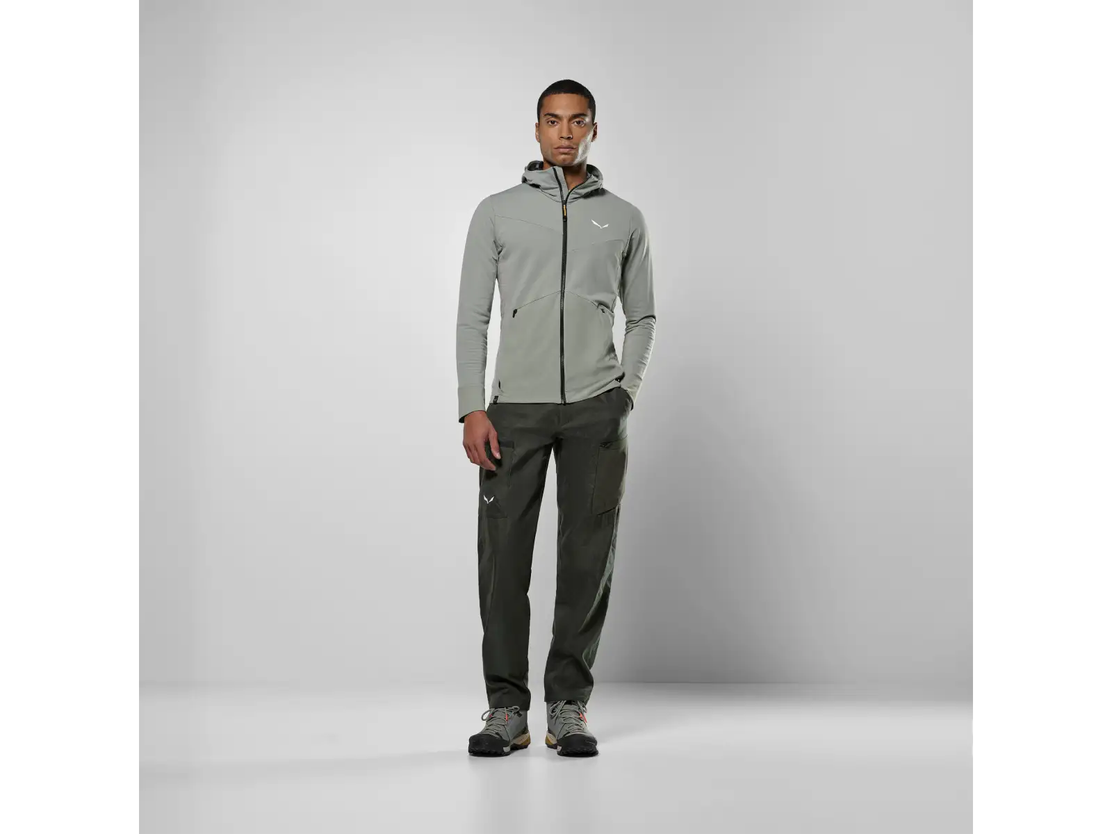 Salewa Puez Alpine Merino Durastretch Herren Fleece Shadow