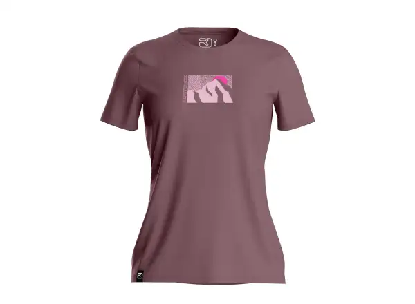 Ortovox 120 Cool Tec Mtn Sun Damen T-Shirt Kurzarm Chestnut