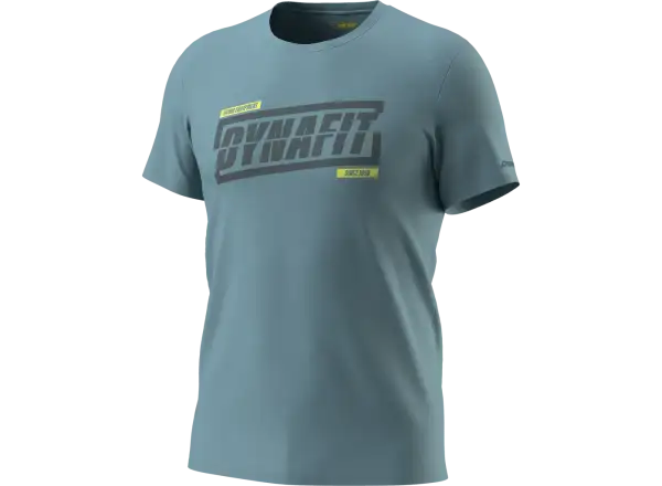 Dynafit Graphic Cotton Herren T-Shirt Kurzarm Smoke Blue