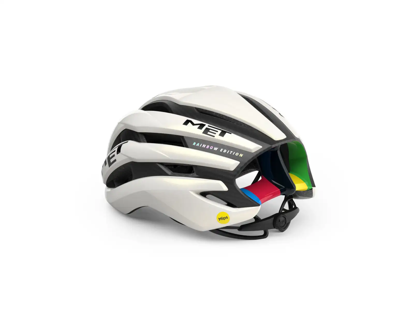 MET Trenta 3K Carbon MIPS Helm Rainbow Limited Edition