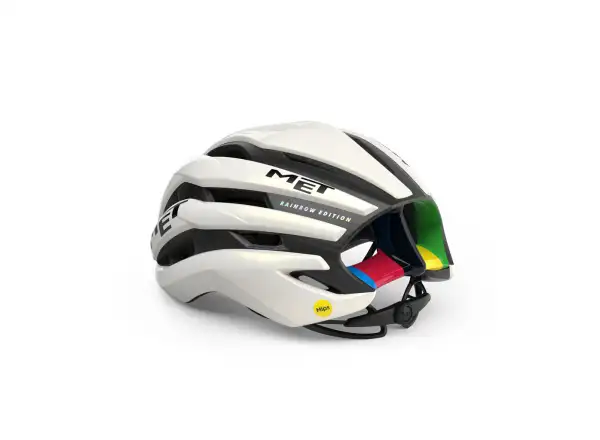 MET Trenta 3K Carbon MIPS Helm Rainbow Limited Edition