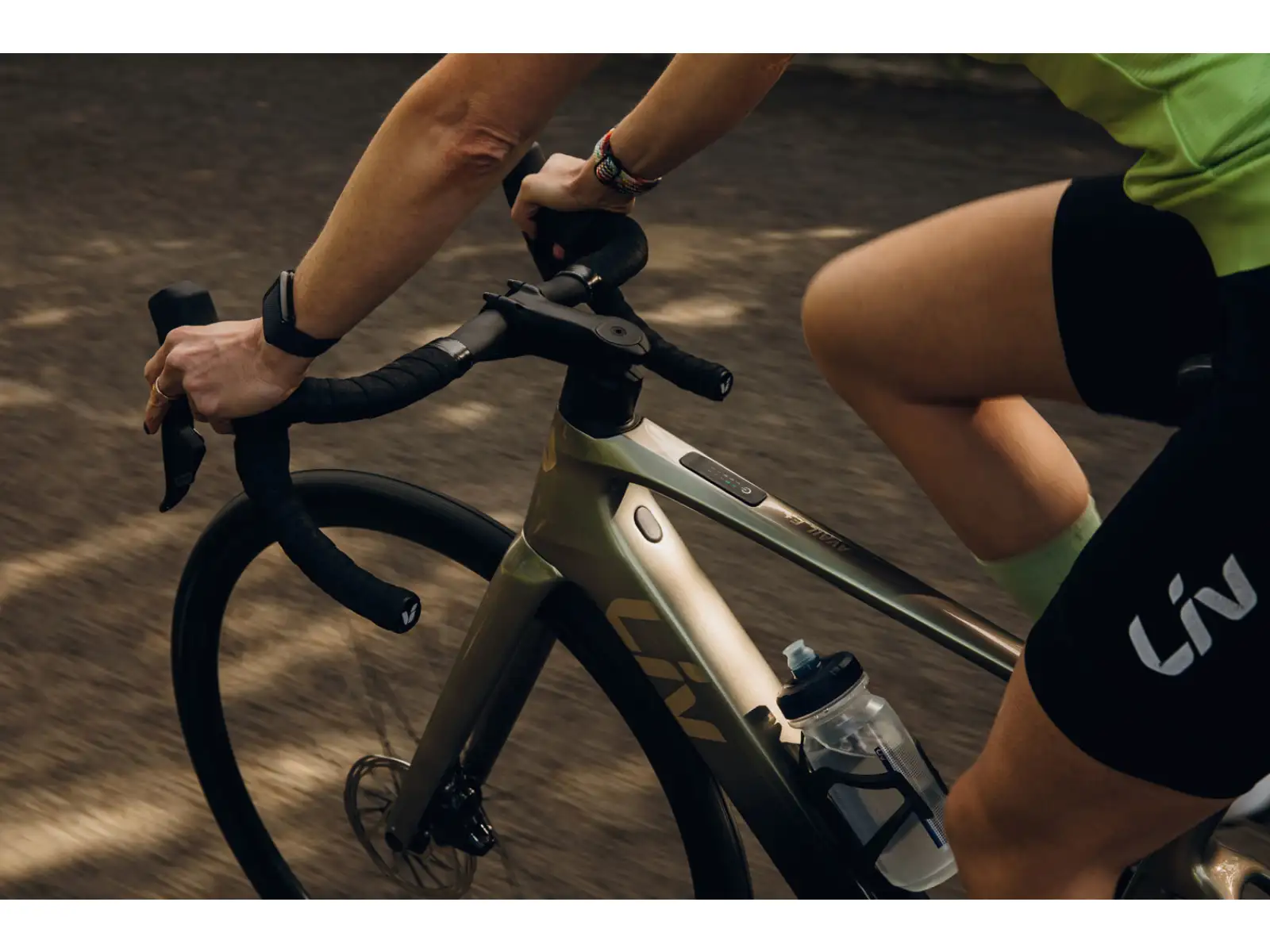 Liv Avail Advanced E+ Elite 2 Straßen E-Bike Golden Haze