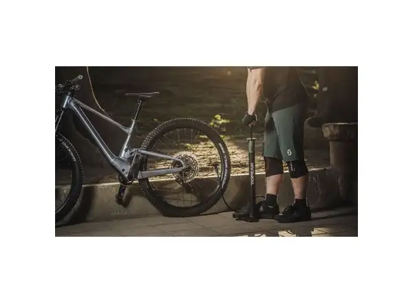 Topeak JoeBlow Mountain EX Werkstattpumpe Schwarz/Grün