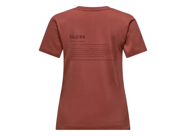 Salewa Eagle Vocab T-shirt Damen T-Shirt kurzärmelig Etruscan red
