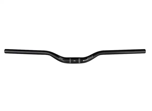 Force Basic gebogene Lenker H6.8 Drop 31,8/700mm Al Schwarz Matt