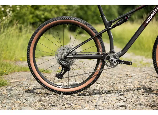 Superior XF 9.9 Team Mountainbike Gloss Carbon/Red Carbon