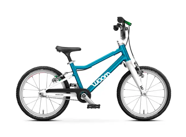 Woom GO 3 Automagic Metallic Blue 16 Kinderfahrrad