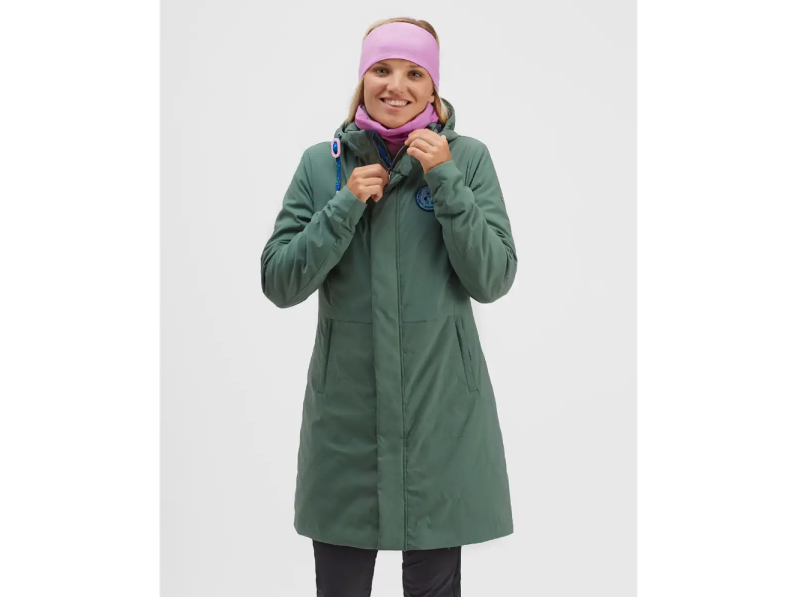 Silvini Montesa Damenmantel Olive/Navy