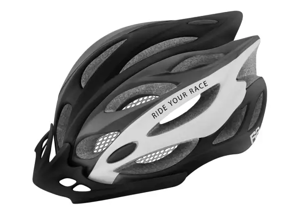 R2 Wind MTB Helm matt black/grey/white