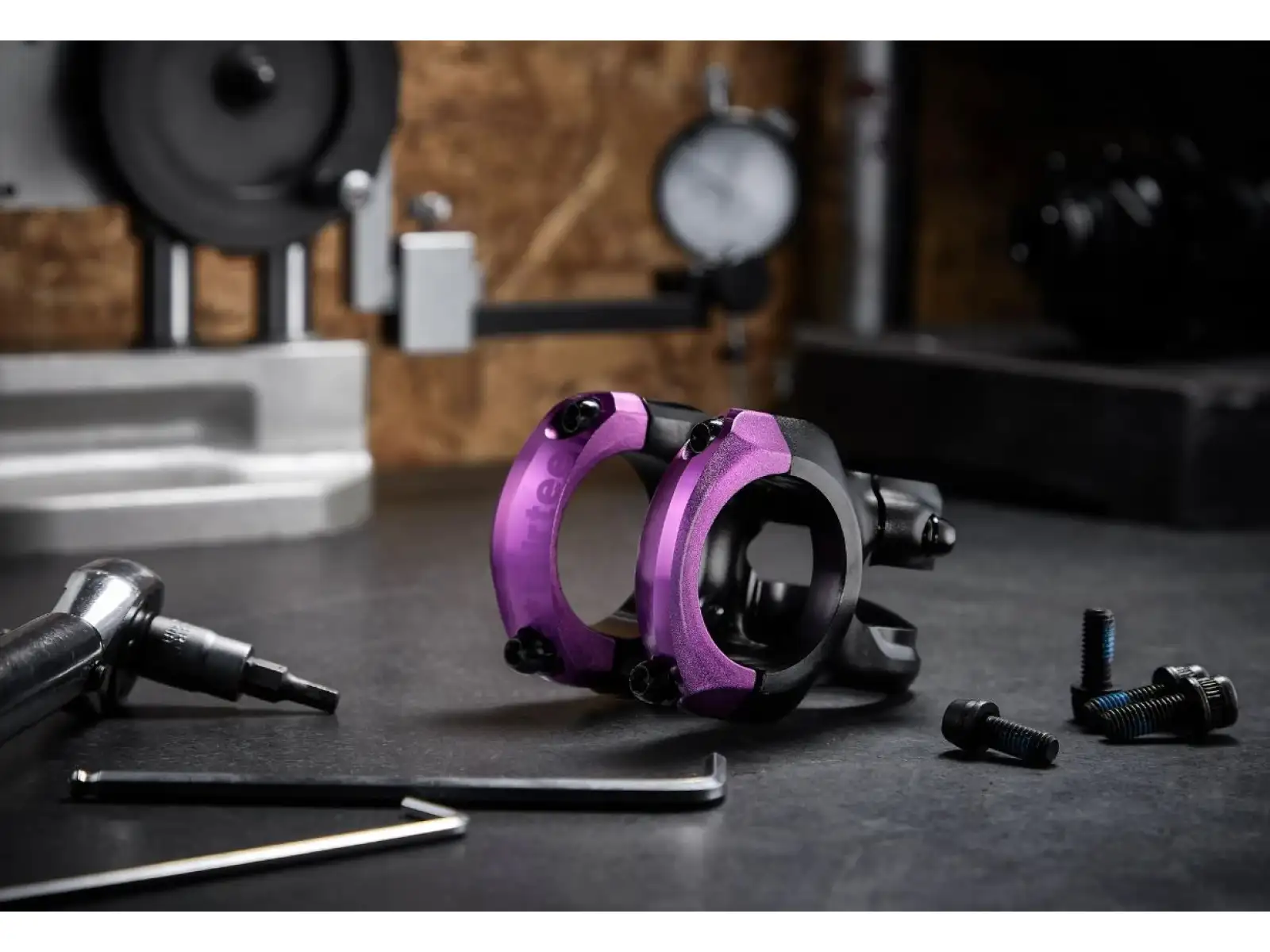 E-13 Plus 35 Vorbau 50 mm Schwarz/Aubergine